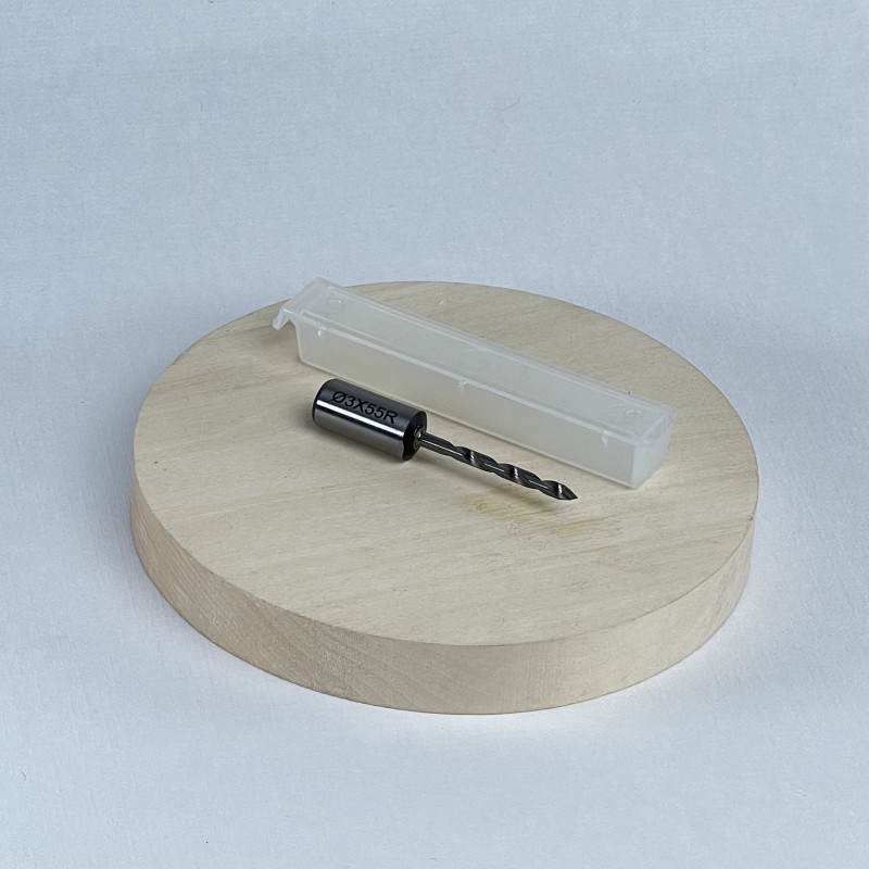 Сверло глухое 3х55 R (20mm)