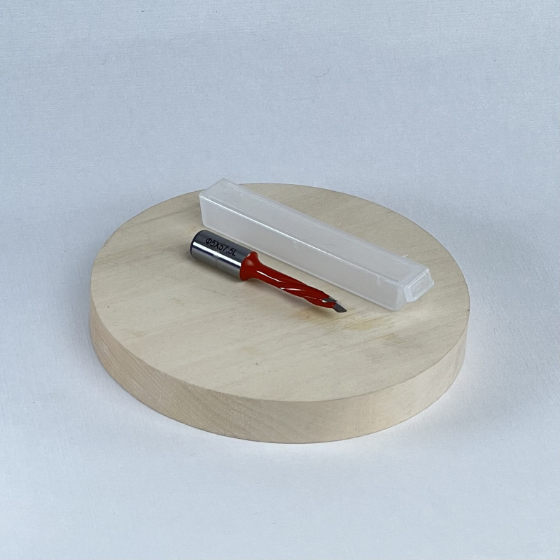 Сверло сквозное 5x57 L (20 mm) SH