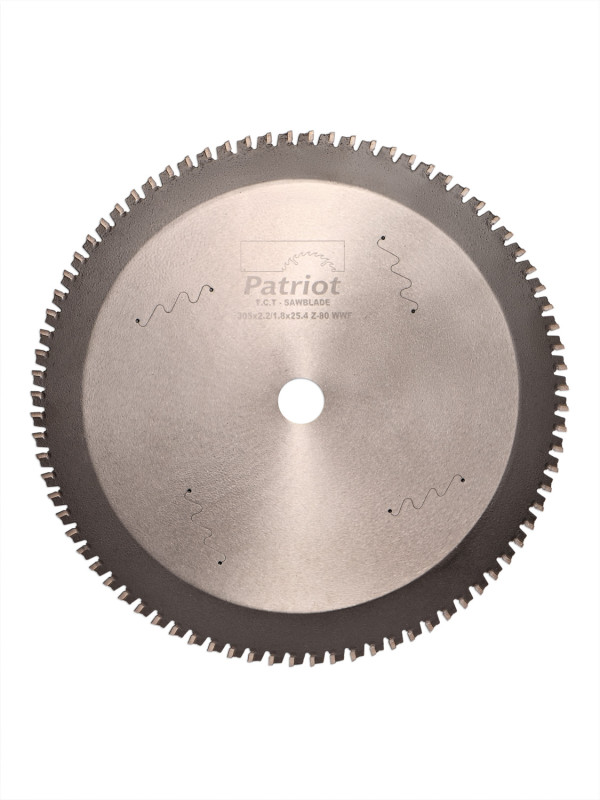 305x2,2/1,8x25,4 Z=80 0° 8° 13° WWF