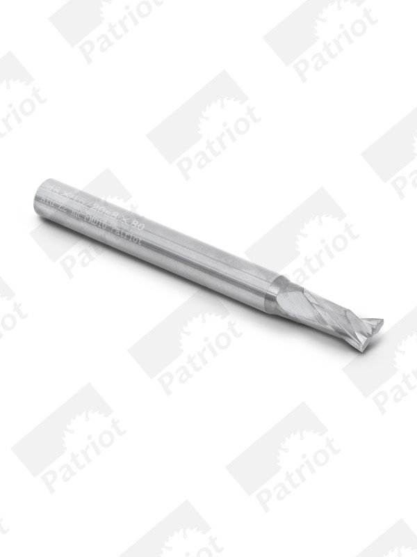 Фреза спиральная HM 8х15/20 S=8x80 Z2 RRфинишн.Alu