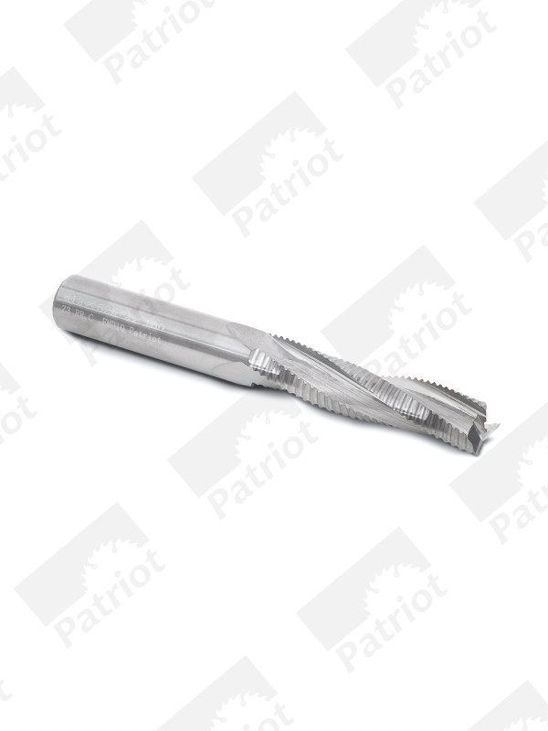 Фреза спиральная HM 12х52 S=12х100 Z=3 RR черновая