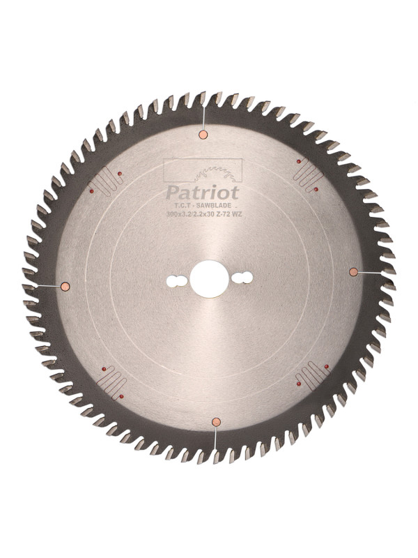 300х3,2/2,2х30 Z-72 WZ НП RED LINE